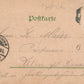 AUSTRIA BREGENZ ANTIQUE POSTCARD