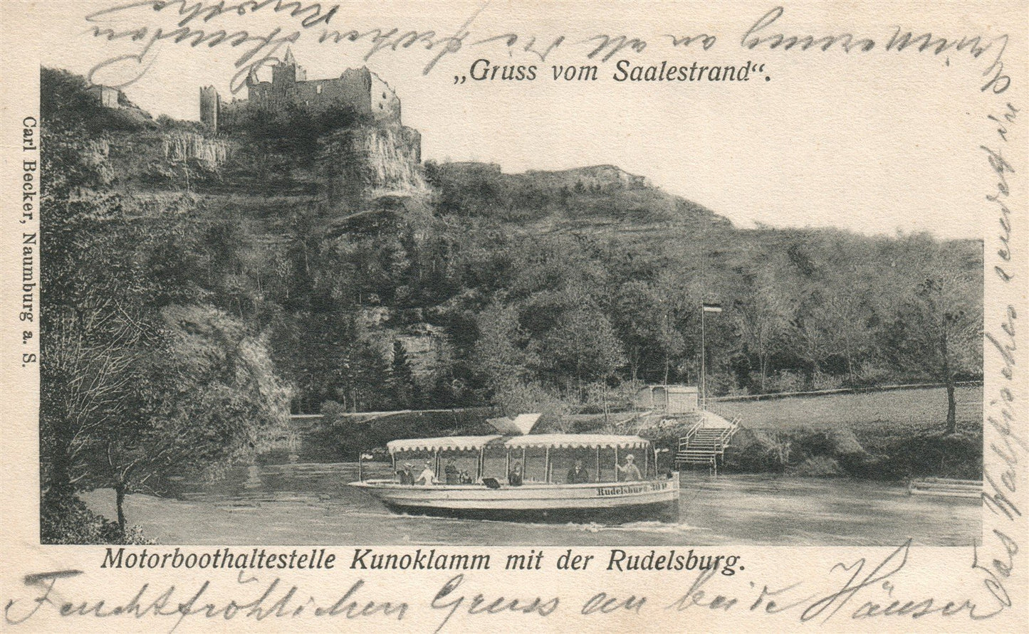 GERMANY SAALESTRAND ANTIQUE POSTCARD