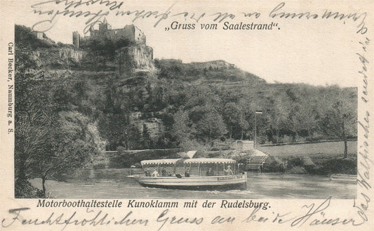 GERMANY SAALESTRAND ANTIQUE POSTCARD