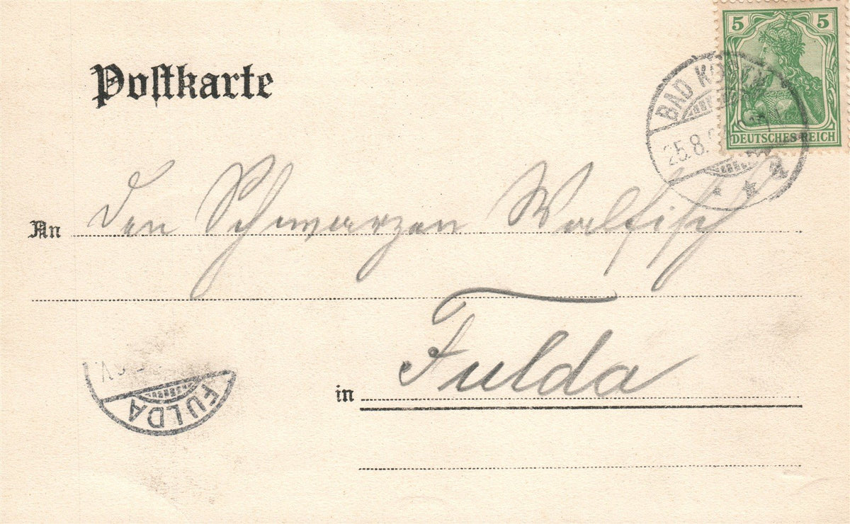 GERMANY SAALESTRAND ANTIQUE POSTCARD
