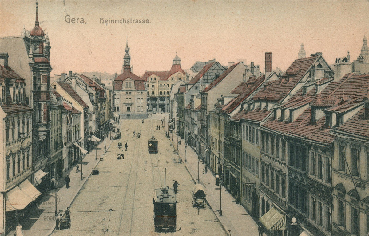 GERMANY GERA ANTIQUE POSTCARD