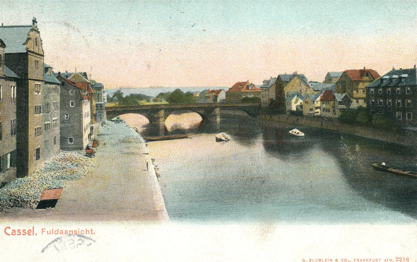 GERMANY CASSEL ANTIQUE POSTCARD