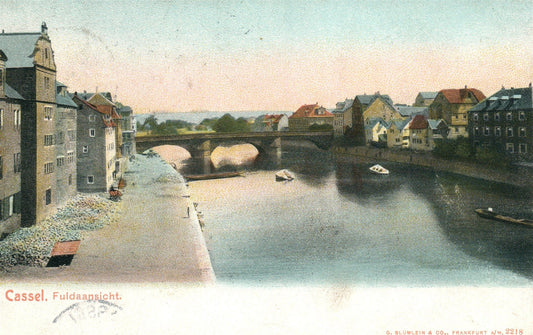 GERMANY CASSEL ANTIQUE POSTCARD