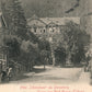 GERMANY BAD GROSS-TABARZ HOTEL SCHIESSHAUS ANTIQUE POSTCARD