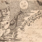 GERMANY SINGING CAT ANTIQUE POSTCARD
