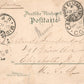 GERMANY SINGING CAT ANTIQUE POSTCARD