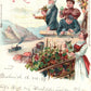 GERMANY GRUSSE AUS DER FERNE! ANTIQUE POSTCARD