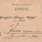GERMANY GRUSS AUS HAHNENKLEE ANTIQUE POSTCARD