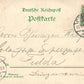 GERMANY GRUSS AUS CASSEL 1898 ANTIQUE POSTCARD