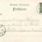GERMANY GRUSS AUS BORKUM ANTIQUE POSTCARD