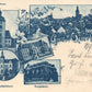 GERMANY QUERFURT 1899 ANTIQUE POSTCARD