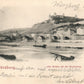 GERMANY GRUSS AUS WURZBURG 1897 ANTIQUE POSTCARD
