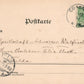 GERMANY GRUSS AUS CORBACH 1897 ANTIQUE POSTCARD