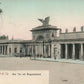 GERMANY CASSEL AUE TOR MIT SIEGESDENKMAL 1906 ANTIQUE POSTCARD