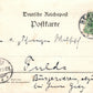 GERMANY GRUSS AUS BERLIN - ANNA HELD ANTIQUE POSTCARD