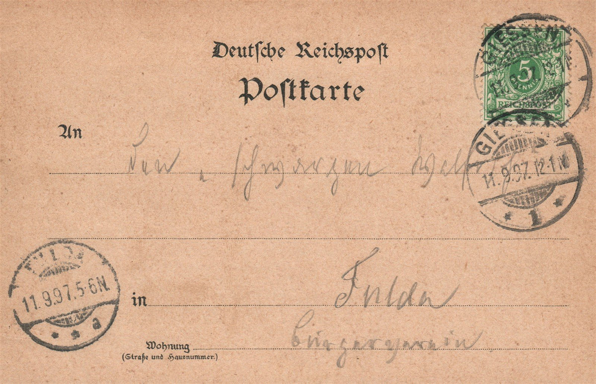 GERMANY GIESSEN ANTIQUE POSTCARD