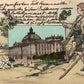 GERMANY GRUSS AUS MUNCHEN 1898 ANTIQUE POSTCARD