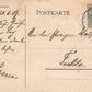 GERMANY SAALFELD RESTAURANT LOCH ANTIQUE POSTCARD