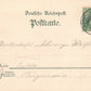 GERMANY GRUSS VOM KAISERTEMPEL ANTIQUE POSTCARD