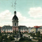 GERMANY MANNHEIM PARADEPLATZ ANTIQUE POSTCARD