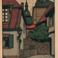 GERMANY OSNABRUCK Am Dom ANTIQUE POSTCARD