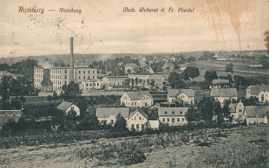 GERMANY RUMBURG - ALOISBURG ANTIQUE POSTCARD