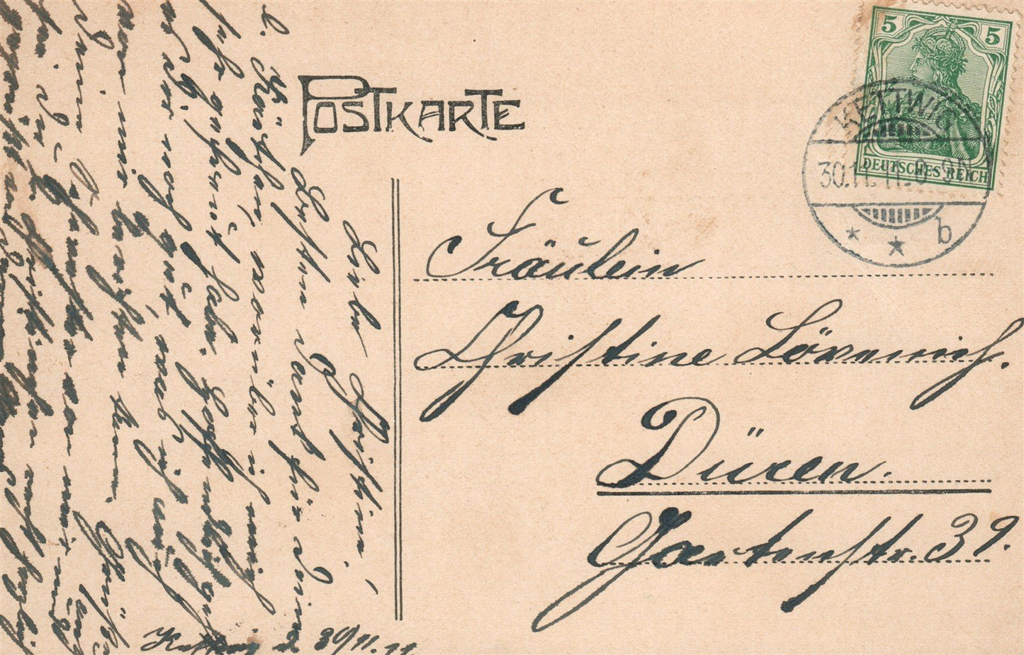 GERMANY KETTWIG ANTIQUE POSTCARD