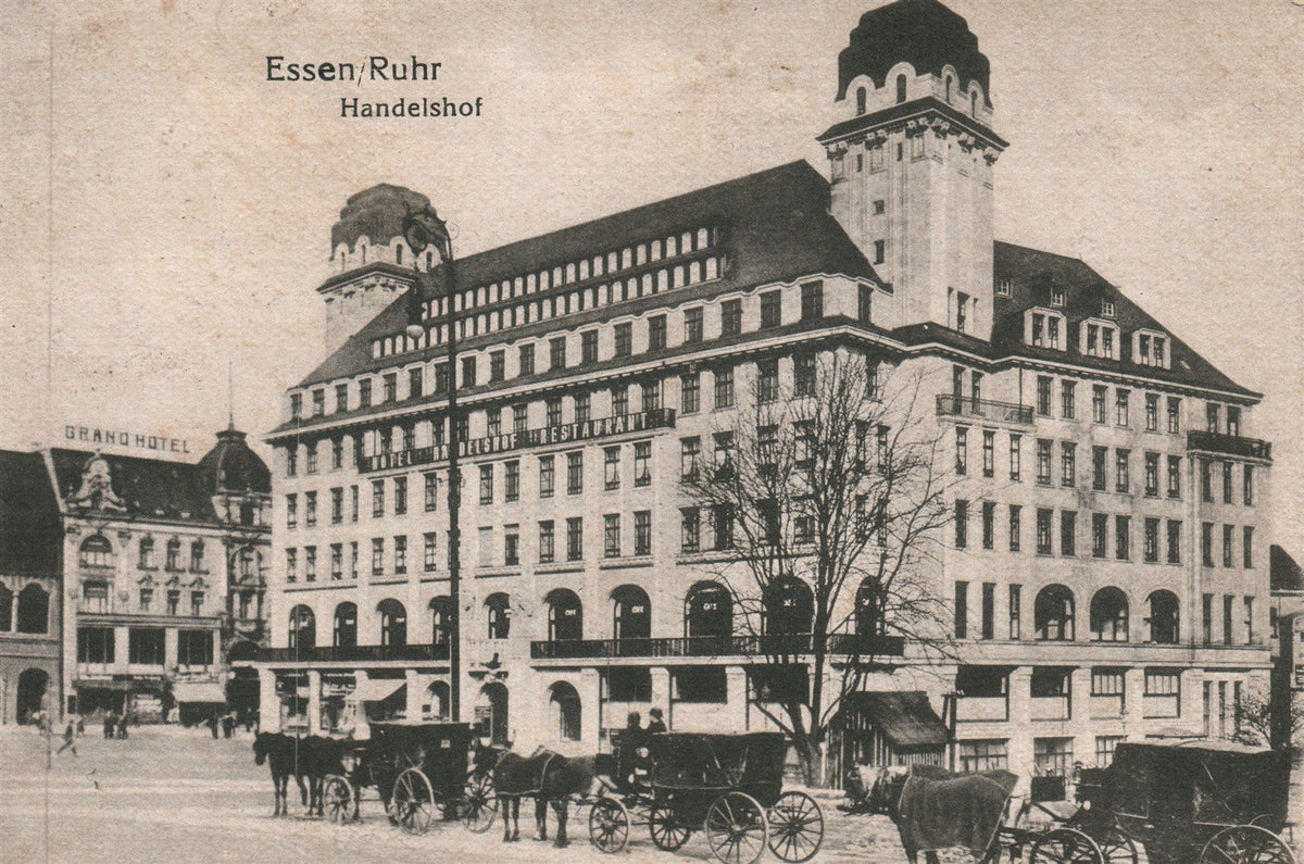 GERMANY ESSEN RUHR HANDELSHOF ANTIQUE POSTCARD