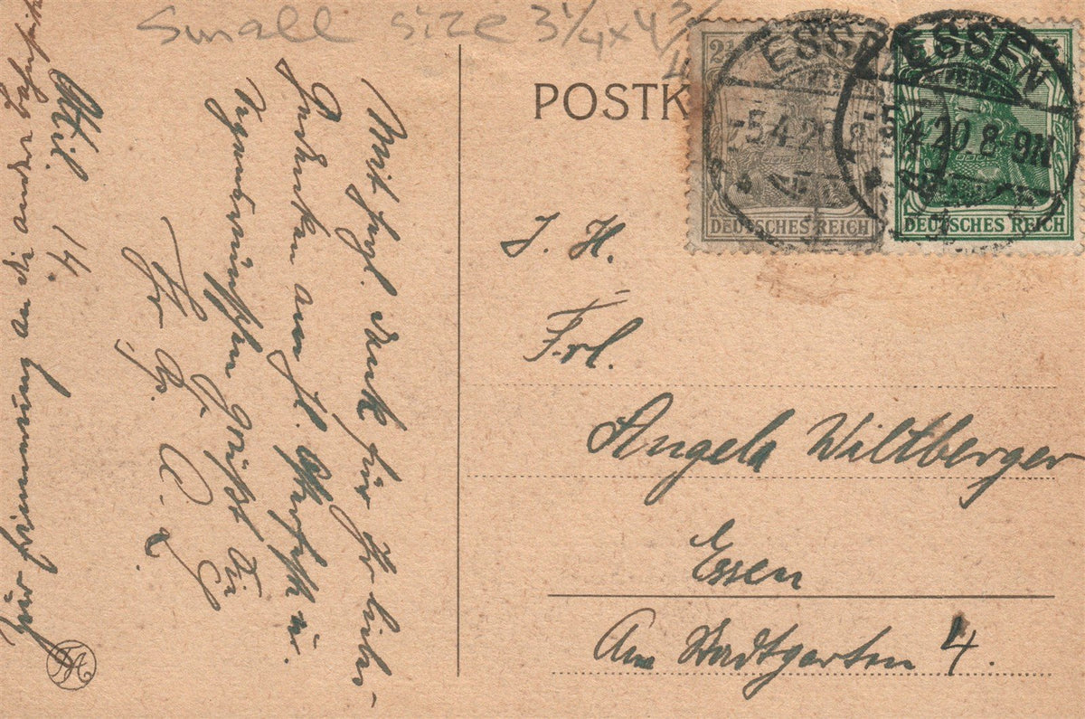 GERMANY ESSEN RUHR HANDELSHOF ANTIQUE POSTCARD