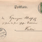 GERMANY ROTHENBURG ob der TAUBER ANTIQUE POSTCARD