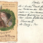 GERMANY 1900 BIER ADVERTISING ANTIQUE POSTCARD