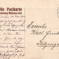 GERMANY ARTIST SIGNED HECKENROSENTAG 1912 ANTIQUE POSTCARD