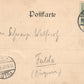 GERMANY SCHLESWIG SCHWANEN-TEICH 1902 ANTIQUE POSTCARD