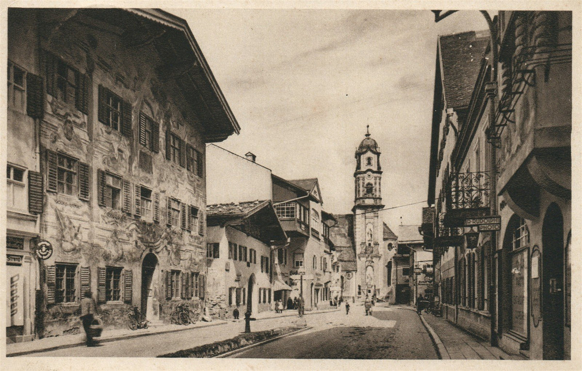 GERMANY MITTENWALD ANTIQUE POSTCARD