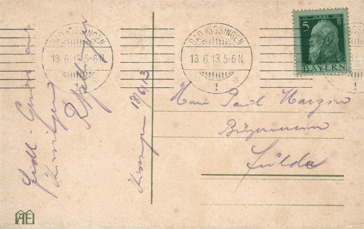 GERMANY KAMMERSITZUNG ANTIQUE POSTCARD