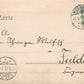GERMANY GRUSS AUS WIESBADEN ANTIQUE POSTCARD
