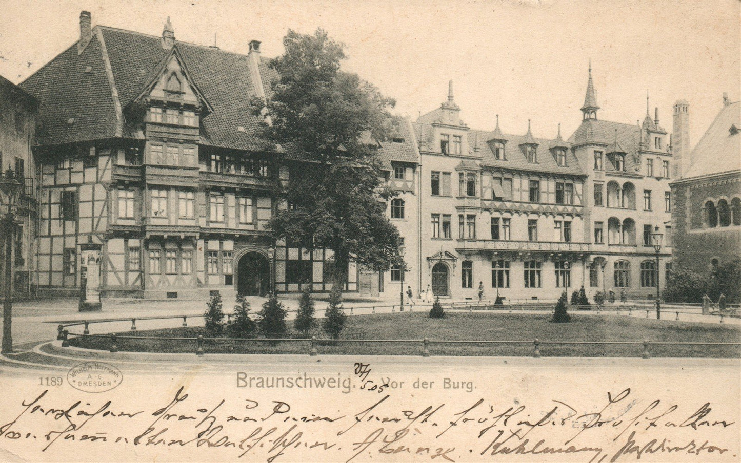 GERMANY BRAUNSCHWEIG ANTIQUE POSTCARD
