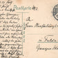 GERMANY KARSRUHE RATHAUS ANTIQUE POSTCARD
