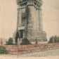 GERMANY MARBURG BISMARCKSAULE ANTIQUE POSTCARD