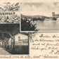 GERMANY GRUSS AUS SACKINGEN ANTIQUE POSTCARD