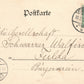 GERMANY GRUSS AUS SACKINGEN ANTIQUE POSTCARD