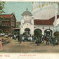 GERMANY DUSSELDORF MUNCHENER BURGER BRAU INDUSTRY EXHIBITION ANTIQUE POSTCARD