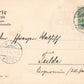 GERMANY GOTTINGEN THEATER 1905 ANTIQUE POSTCARD
