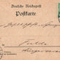 GERMANY GRUSS AUS BAD LAUTERBERG 1899 ANTIQUE POSTCARD