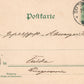 GERMANY GRUSS AUS BAD SALZDETFURTH 1899 ANTIQUE POSTCARD