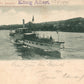 GERMANY SHIP KONIG ALBERT 1899 ANTIQUE POSTCARD