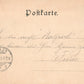 GERMANY SHIP KONIG ALBERT 1899 ANTIQUE POSTCARD