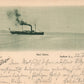 GERMANY BORKUM 1899 ANTIQUE POSTCARD
