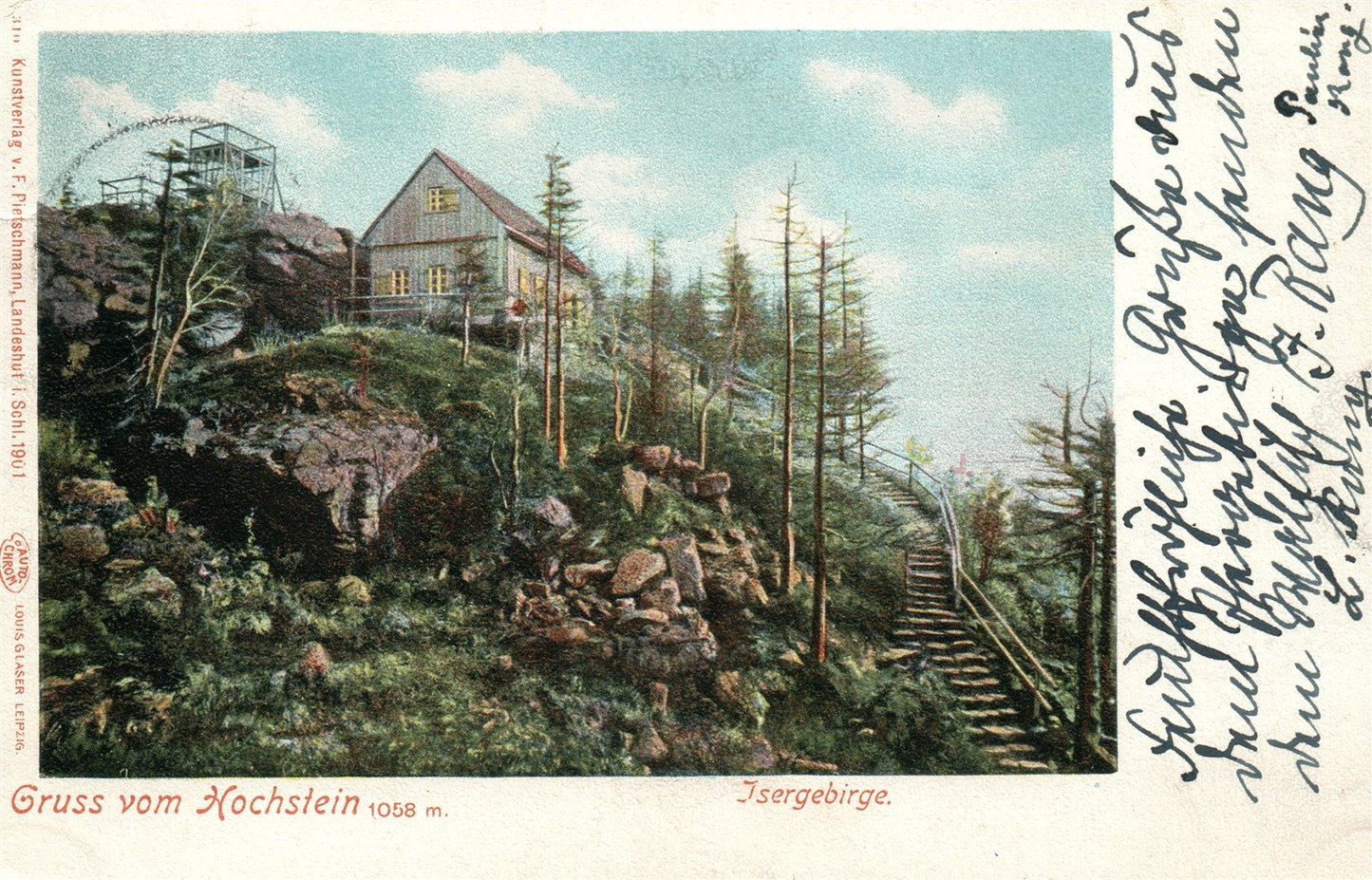 GERMANY HOCHSTEIN ANTIQUE POSTCARD