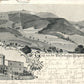 GERMANY WASSERKUPPE in RHON MOUNTAINS ANTIQUE POSTCARD